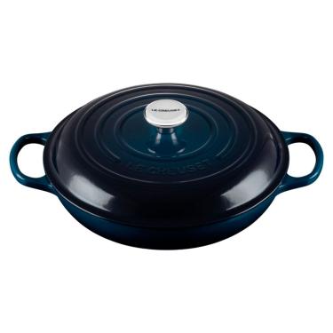 Imagem de Caçarola Buffet Signature 30 cm Azul Niut Le Creuset