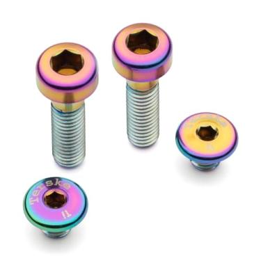 Imagem de Kit de ferragens de freio de titânio | Shimano XTR/XT/SLX/Deore (anodizado liso a óleo)