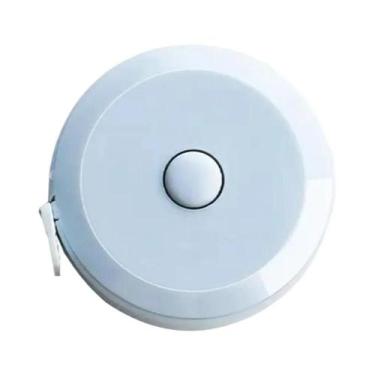Imagem de Fita Métrica De Cintura De 2M Com Escala Dupla, Prática Para Tricô E R