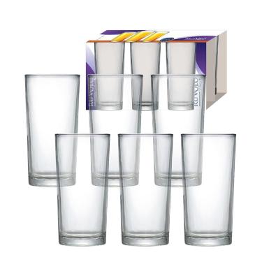 Imagem de Conjunto de Copos Ruvolo Long Drink Multiuso 255 ml - 6 Peças