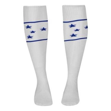 Imagem de Meião Cruzeiro - DWJ, Branco, 37/43