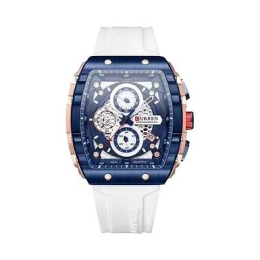 Imagem de Relógio De Pulso Masculino De Luxo Curren 8442 Com Cronógrafo, Mostrad