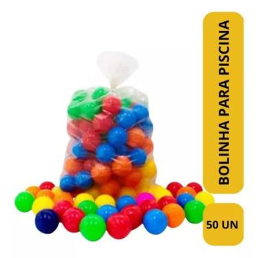 Imagem de Bolinha para Piscina de Bolinhas Coloridas Embalagem com 50 unidades -