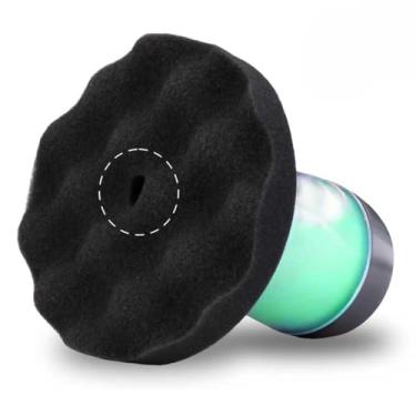 Imagem de Aplicação de brilho de pneu de grande fluxo, almofada aplicadora de curativo reutilizável para pneus de carro e caminhão, funciona com todos os brilhos e géis de pneu, alcança resultados sem