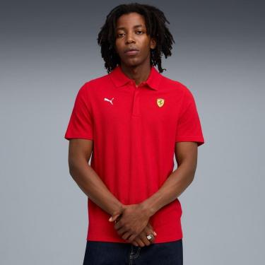 Imagem de Camisa Polo Scuderia Ferrari Sportswear Masculina-Masculino