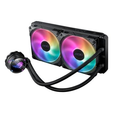 Imagem de Water Cooler ASUS ROG Strix LC II 280, ARGB, 280mm, AMD/Intel, Preto - 90RC00C1-M0UAY1-Unissex