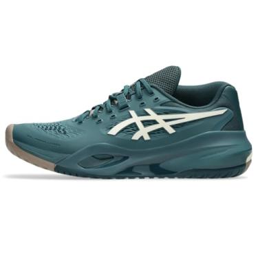 Imagem de ASICS Tênis masculino Gel-Resolution X, Verde saxão/bétula, 37