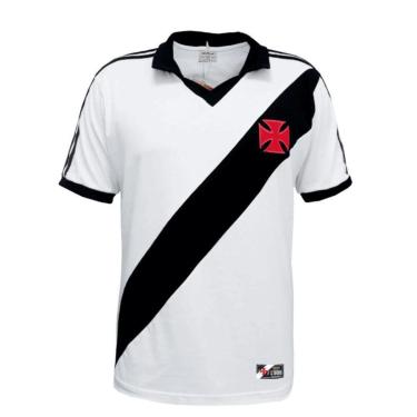 Imagem de Camiseta Vasco 1988 Retrô Mania Branca-Masculino
