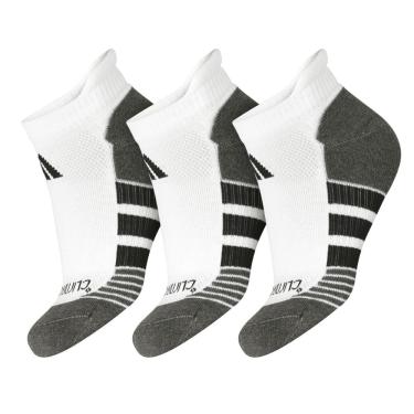 Imagem de Meia Adidas Performance Climacool Com 3 Pares - Branco-P