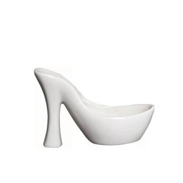 Imagem de Vasos de jardinagem vaso de flores suculentas de cerâmica branca criativo planta de varanda hotel vaso de flores pequenos ornamentos vaso de mesa