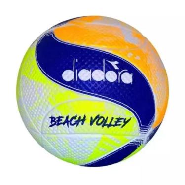 Imagem de Bola de Beach Vôlei Diadora Oficial - Azul e Laranja-Unissex
