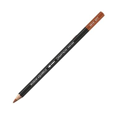 Imagem de Caran D'ache Lápis Aquarelle de museu, ocre queimado (3510.077)