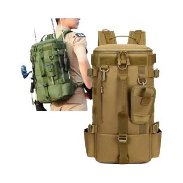 Imagem de Mochila Tática Para Pesca Com Suportes Para Varas, Bolsa Multifunciona