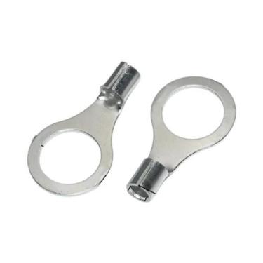 Imagem de 100 Peças Conector De Terminal De Anel De Latão RNB 12V 2.5mm 4mm 6mm 
