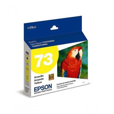 Imagem de Cartucho Epson To73420 C79 Cx3900 Cx4900 Cx5900, Cx6900f Cx7300 Cx8300 Cx9300f Tx200 Tx400 Yellow