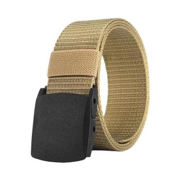 Imagem de Cinto Tático Casual Masculino Em Lona De Nylon Para Treinamento Ao Ar 