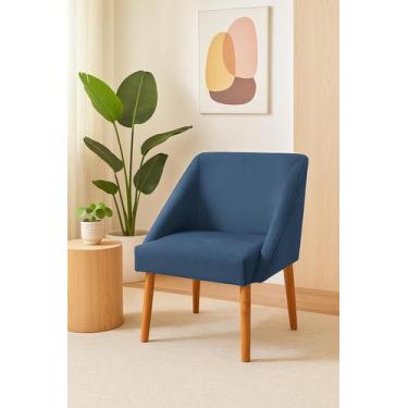 Imagem de Cadeira Decorativa Liz Suede para Sala salão recepção escolha sua cor.