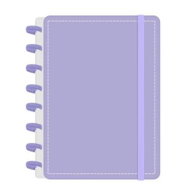 Imagem de Caderno Inteligente A5 B5 Capa Dura 80 Folhas Pautadas Personalizado Caderneta Caderno de Anotações Cadernos Caderno Anotações Alternativa Fichario A5 Planner Diário (roxo,B5)