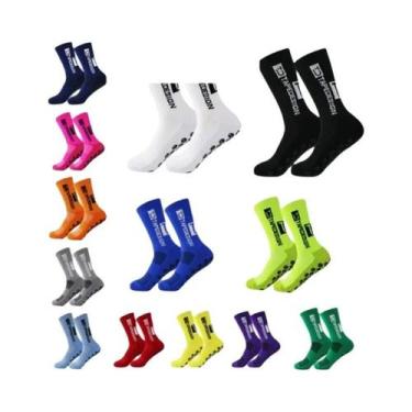 Imagem de Meias Esportivas Masculinas E Femininas Antiderrapantes Até a Panturri
