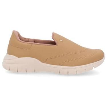 Imagem de Tenis Usaflex Slip-on em Couro Conforto e Elegancia-Feminino