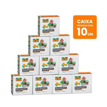 Imagem de Preço Atacado - InfinityBlox com 100 Blocos Magnéticos de Montar - Cai