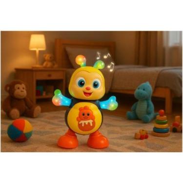 Imagem de Brinquedo Infantil Musical  Abelha Dançante LED