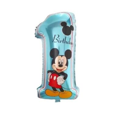 Imagem de Balões De Folha Disney Mickey Minnie Mouse Para Chá De Bebê E Decoraçõ