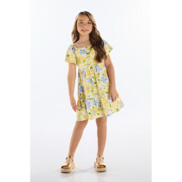 Imagem de Vestido Floral Infantil Quimby-Feminino
