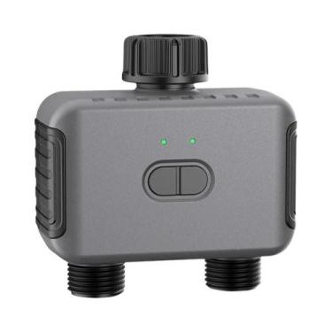 Imagem de Programador De Irrigação Automático Com Controle Remoto E Mangueira Du
