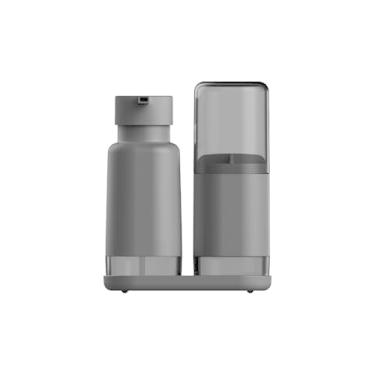 Imagem de Conjunto Dispenser Sabonete Liquido Porta Escova Dual Ou Cor Preto