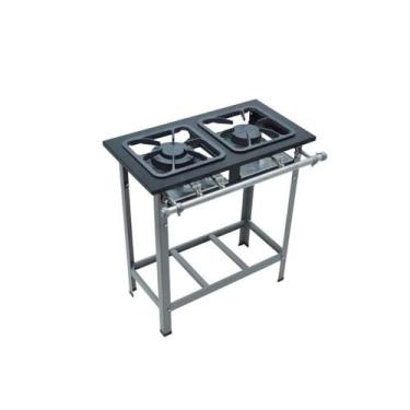Imagem de Fogão Industrial 2 Bocas Duplas 30x30 S2000 Metalmaq