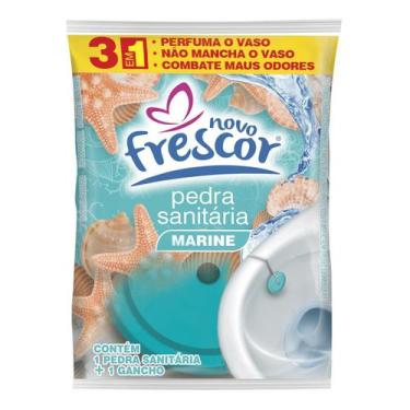 Imagem de Detergente Pedra Sanitária 22g Novo Frescor - Vaso Odorizante Sanitári