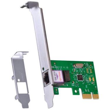 Imagem de Placa de Rede Gigabit 10/100/1000 Vinik PRV1000E, PCI-Express X1, RJ-4