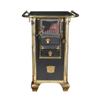 Imagem de Fogao a Lenha Venax n 00 Princess Preto Gold