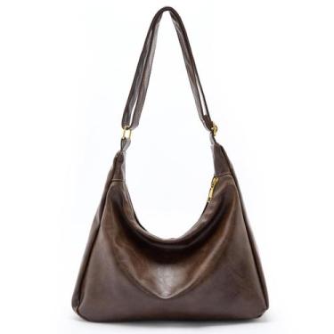 Imagem de Bolsa Hobo celestina Celestina em material vegano dobrável ultramacio
