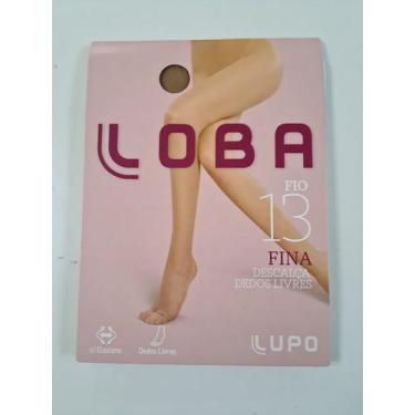 Imagem de Meia Calça Descalça Dedos Livres Fio 13 Com Elastano Lupo 5650., P, Pr