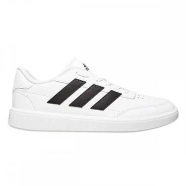 Imagem de Tenis Adidas Courtblock Jj7372 Casual Masculino, Branco, 39
