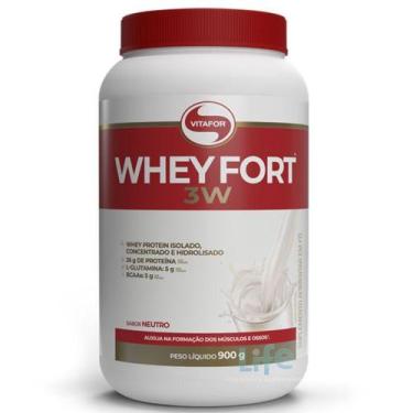 Imagem de Whey fort 3w - 900g - VITAFOR, Neutro, 900g