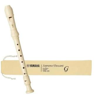 Imagem de Flauta Doce Yamaha Soprano Germânica C YRS-23G