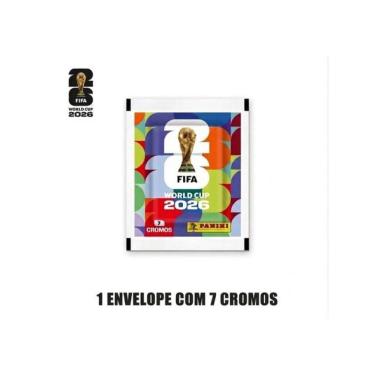 Imagem de Envelope Com 7 Cromos - Copa Do Mundo 2026
