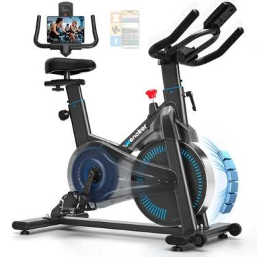 Imagem de Bicicleta Ergométrica Wenoker Magnética para Uso Interno com Sincroniz