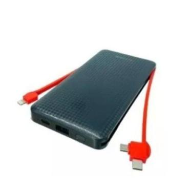 Imagem de Carregador Portátil 20000mah Power Bank 3 em 1  Móvel KAIDI KD-232, Pr