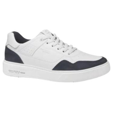 Imagem de Sapatênis Pegada Casual em Couro 111903 Masculino Branco, 41, Branco