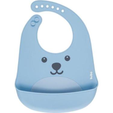 Imagem de Babador de Silicone Pega Migalhas - Buba (3m+), Azul