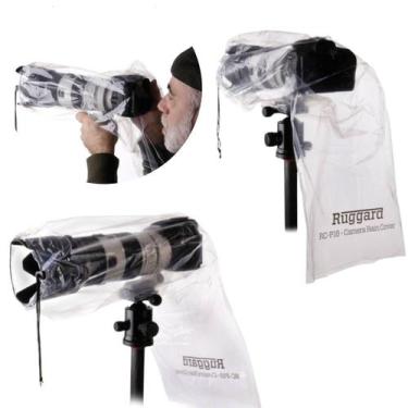 Imagem de Capa De Chuva Ruggard Para Câmeras Dslr Com Lentes - opeco