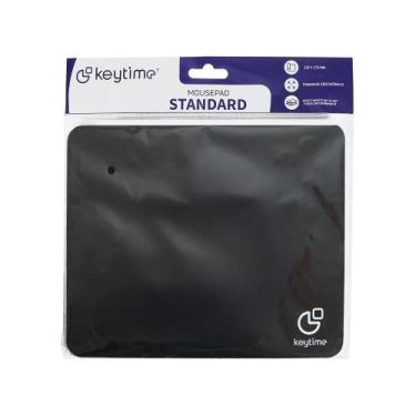 Imagem de Mousepad Keytime Standard 22,0 Cm X 17,8 Cm Preto Kyt00016
