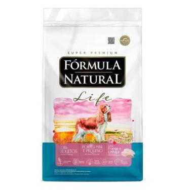 Imagem de Ração Fórmula Natural Life Cães Portes Mini/Pequeno 2,5Kg - Adimax