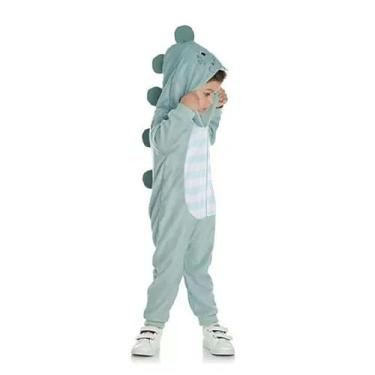 Imagem de Macacão Infantil Danka Plush Dino Verde - 012014, 01