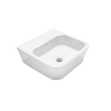 Imagem de Cuba Fiori 42 X 42cm Apoio Quadrada Alpinia - FIORI CERAMICA LTDA.