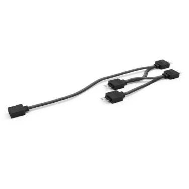 Imagem de Cabo Divisor PCYes - 1 Conector para 4 Conectores aRGB 5V - 35cm - Pre